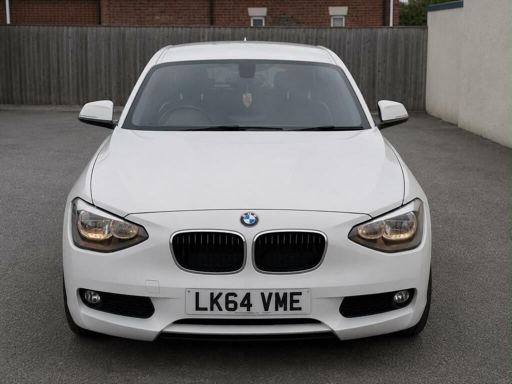 BMW 1 Series Efficientdynamics White #5