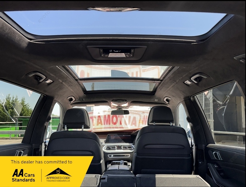 BMW X7 7 Seater Xdrive 3.0D ST69XZX White #6