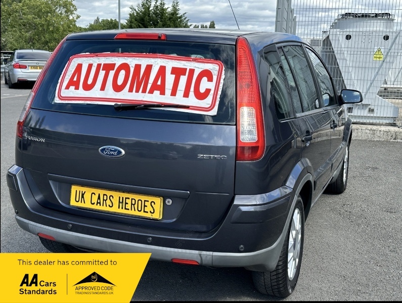 Ford Fusion Zetec Climate 1.6 Grey #2
