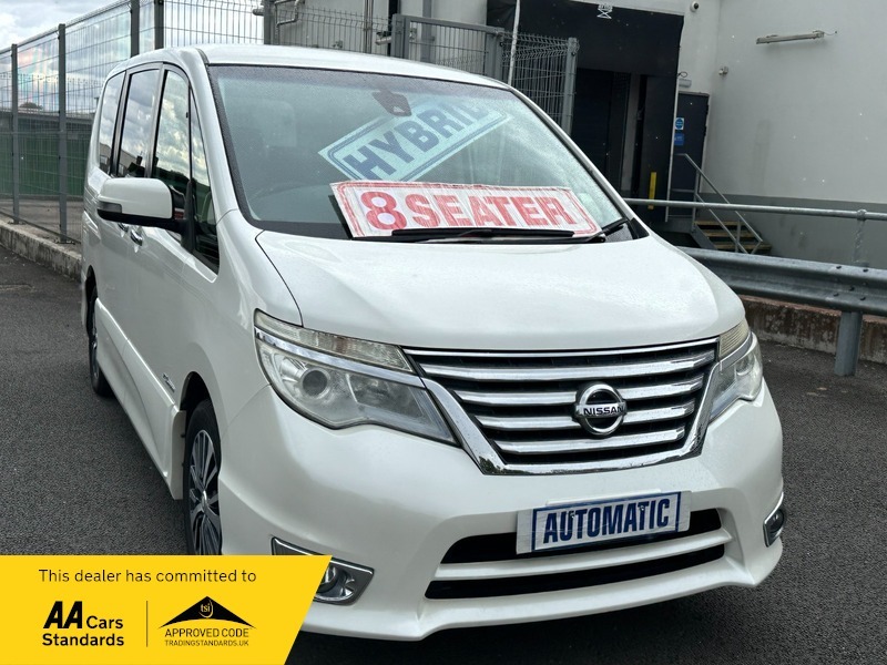 Nissan Serena 2.0 Hybrid White #6