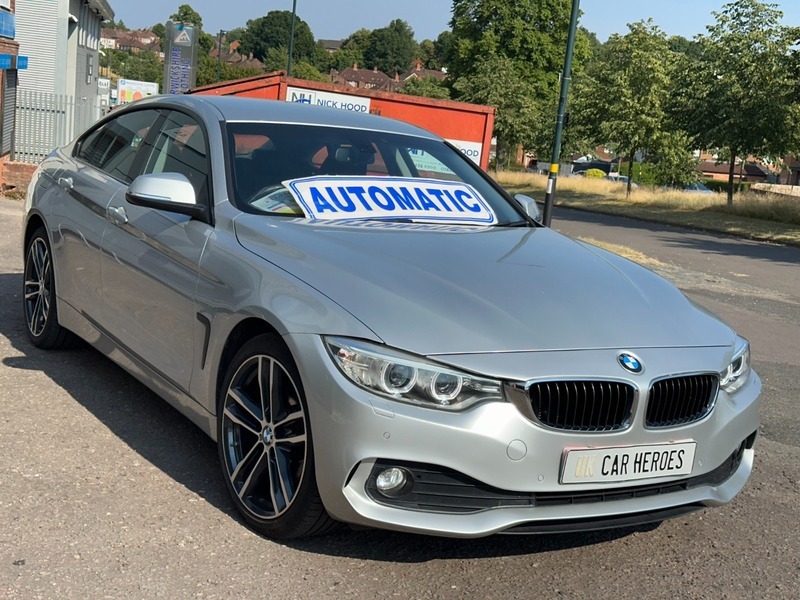 BMW 4 Series Gran Coupe 35 Tax 420D K31KRD Silver #5
