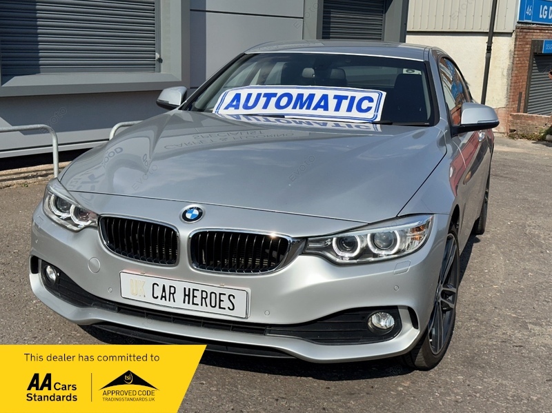 BMW 4 Series Gran Coupe 35 Tax 420D Silver