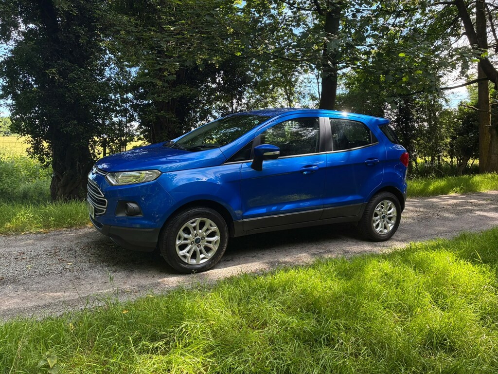 Ford Ecosport Suv 1.0 T Ecoboost Zetec 2017 Blue