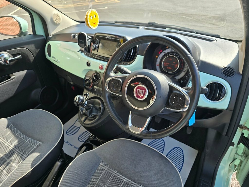 Fiat 500 1.2L Lounge Green #3