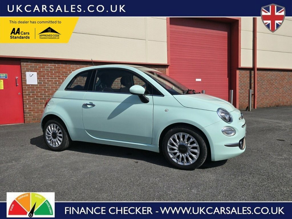 Fiat 500 1.2L Lounge Green