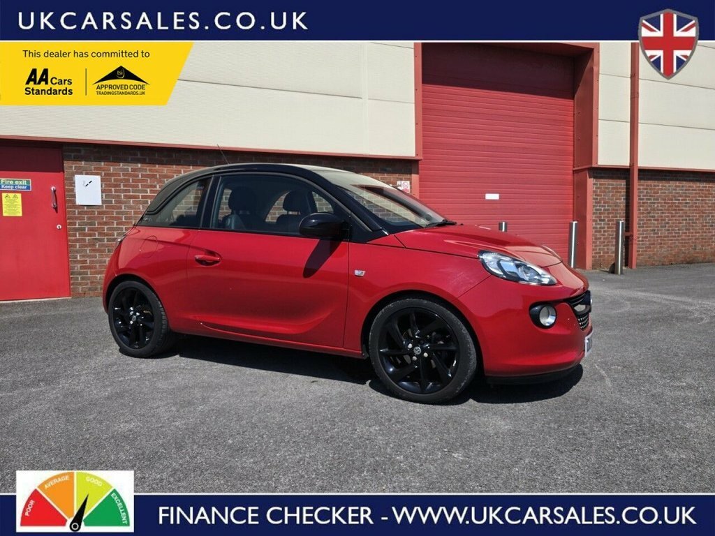 Vauxhall Adam 1.2L Energised Red