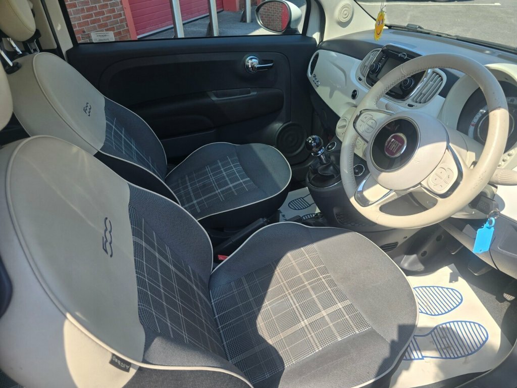 Fiat 500 1.2L Lounge White #2