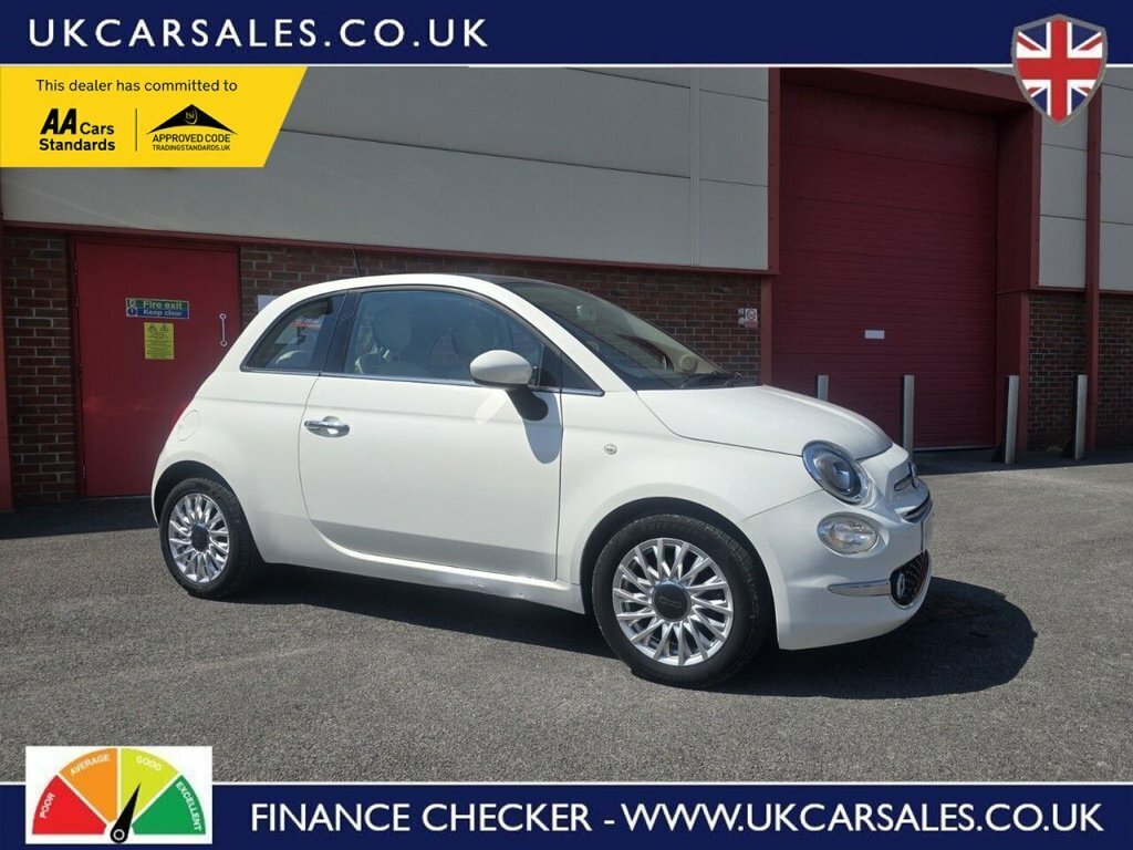 Fiat 500 1.2L Lounge White