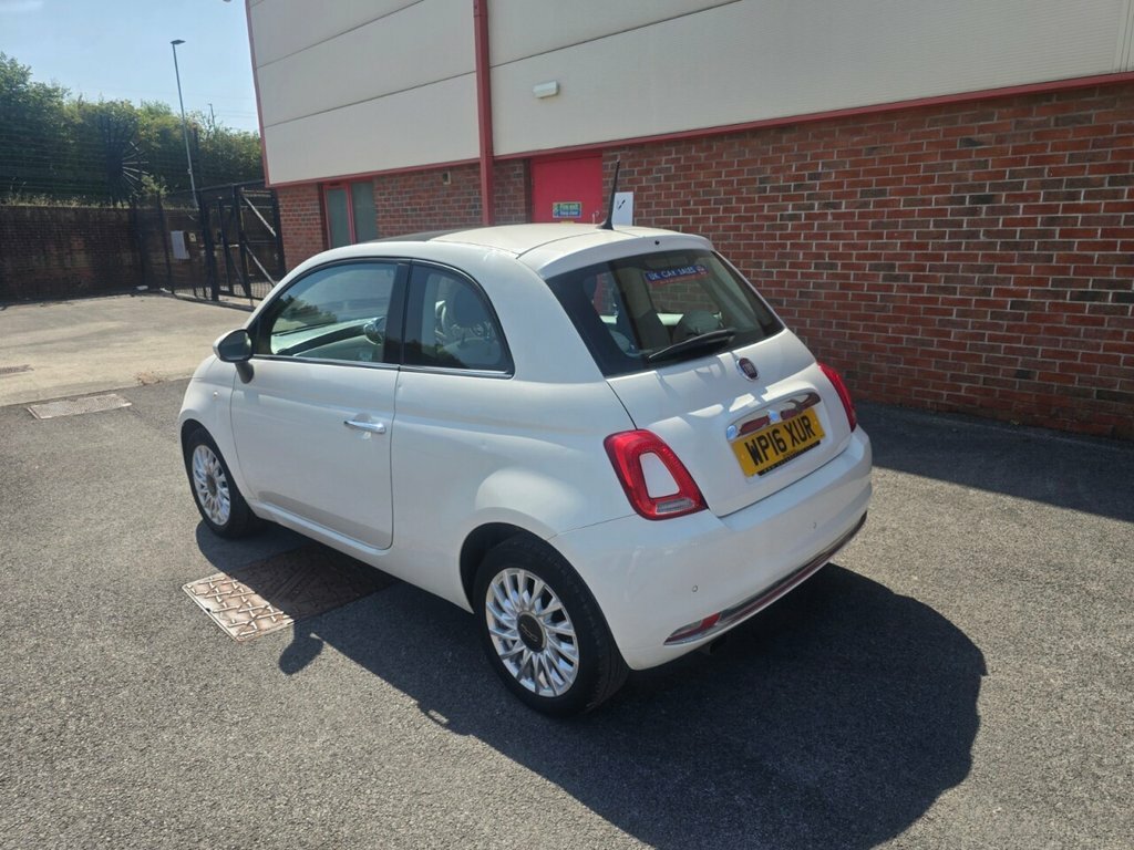 Fiat 500 1.2L Lounge White #3