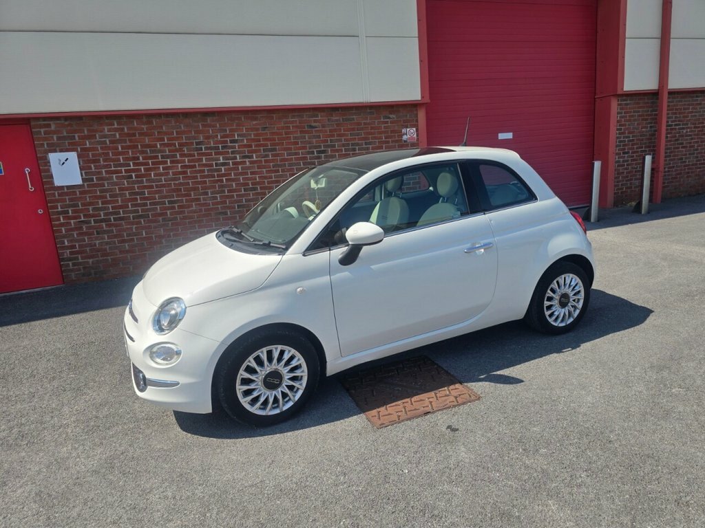 Fiat 500 1.2L Lounge White #5