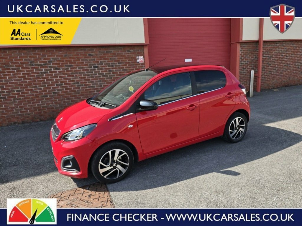 Peugeot 108 1L Allure HN70XUJ Red
