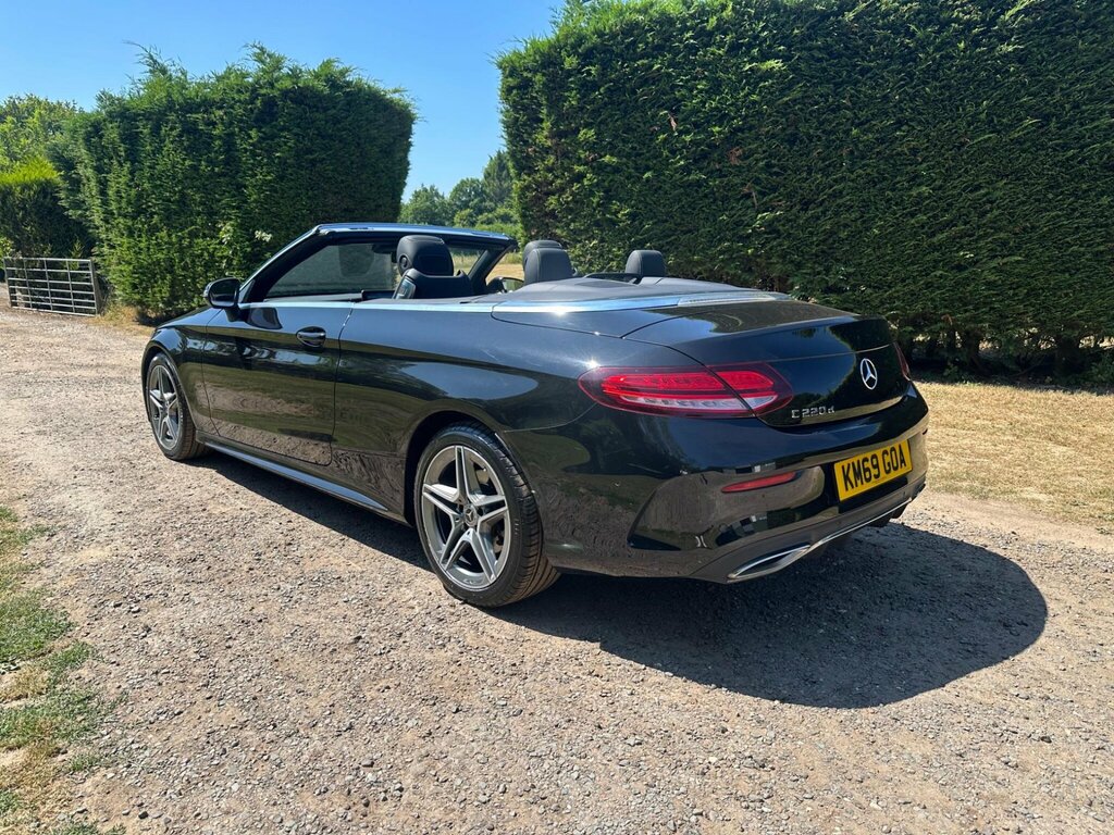 Mercedes-Benz C Class 2.0 C220d Amg Line Premium Cabriolet G-tronic E KM69GOA Black #5
