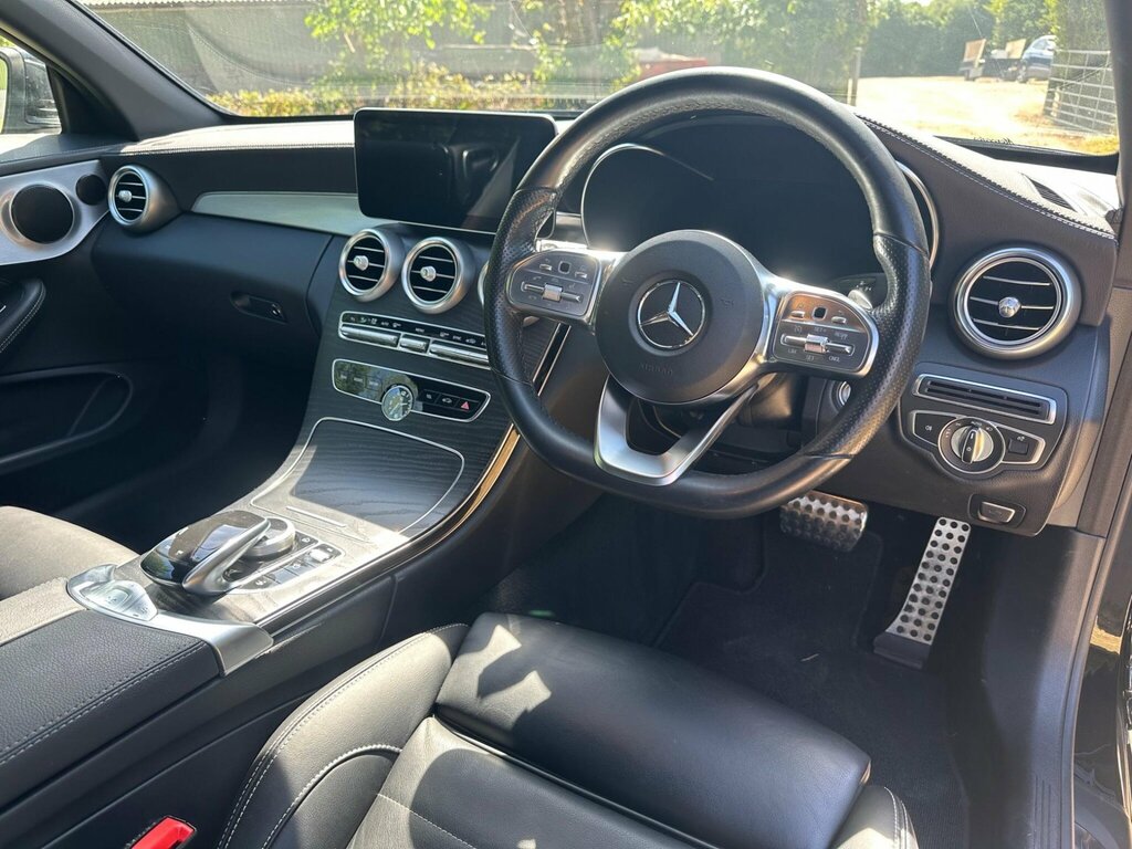 Mercedes-Benz C Class 2.0 C220d Amg Line Premium Cabriolet G-tronic E KM69GOA Black #3