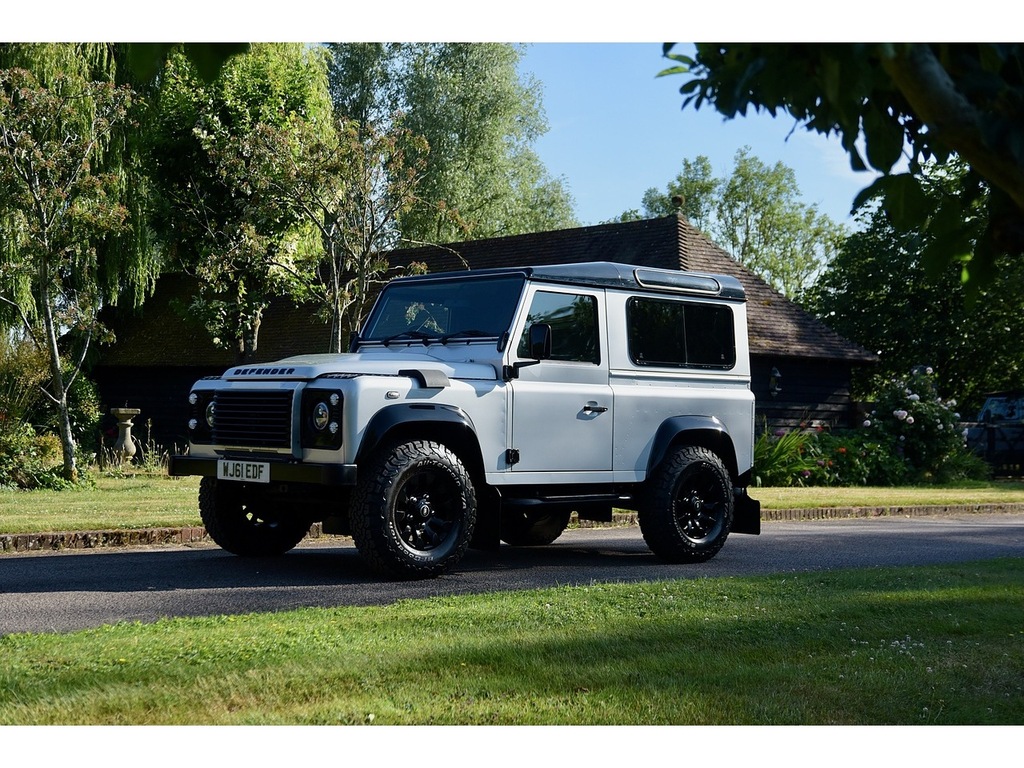 Land Rover Defender 90 Tdci Xs Silver #5