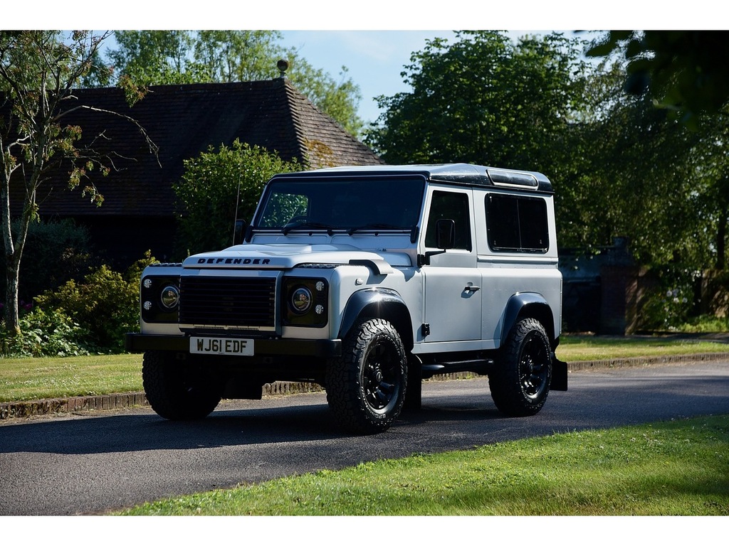 Land Rover Defender 90 Tdci Xs Silver #4