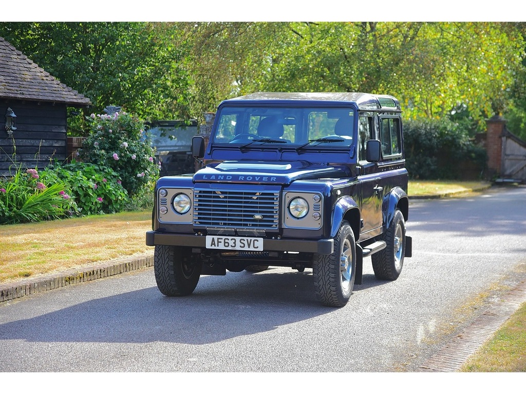 Land Rover Defender 90 Tdci Xs Blue #4