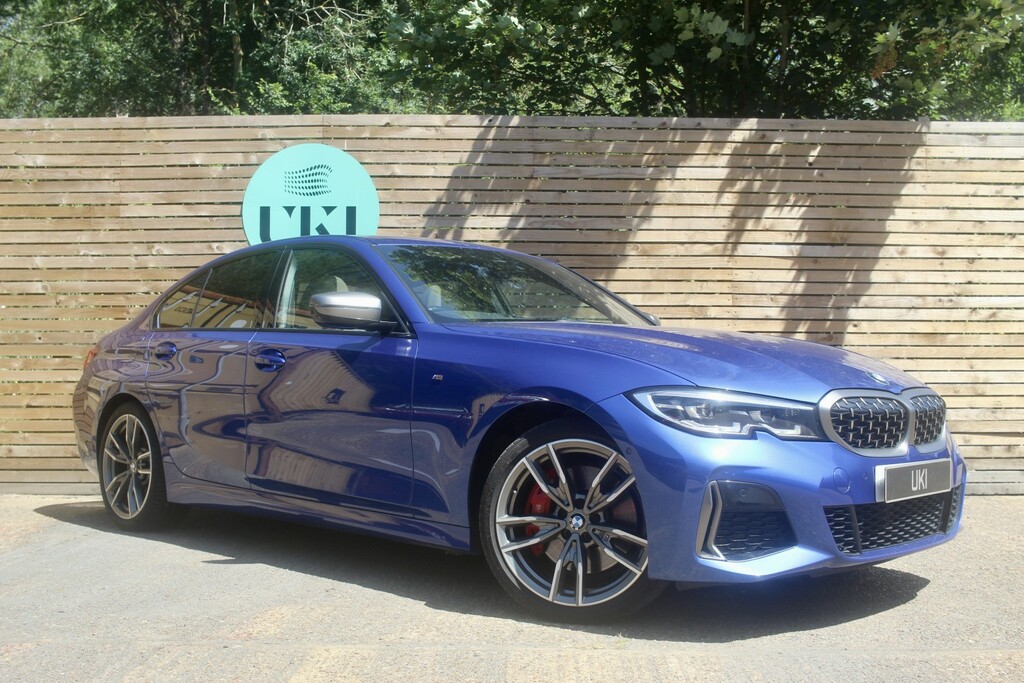 BMW 3 Series 3.0 M340i Xdrive Saloon DA21XTO Blue #4