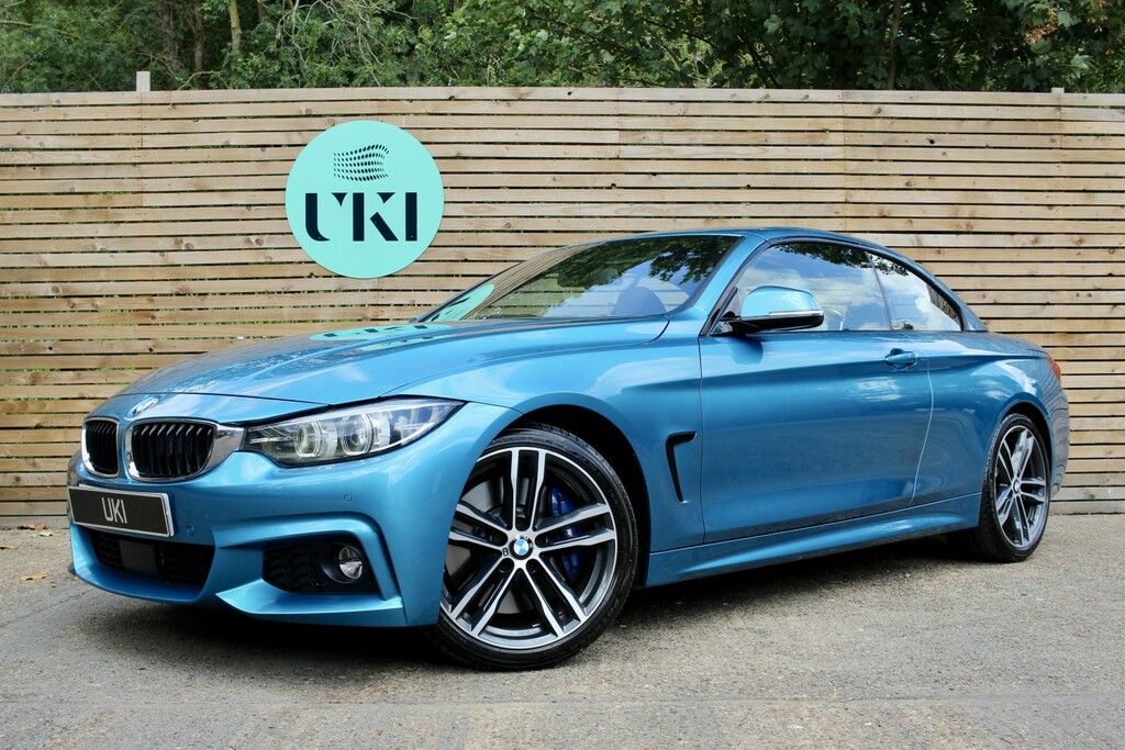 BMW 4 Series 3.0 440I M Sport Convertible Blue