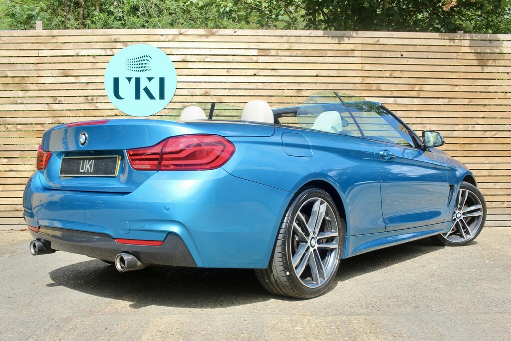 BMW 4 Series 3.0 440I M Sport Convertible Blue #5