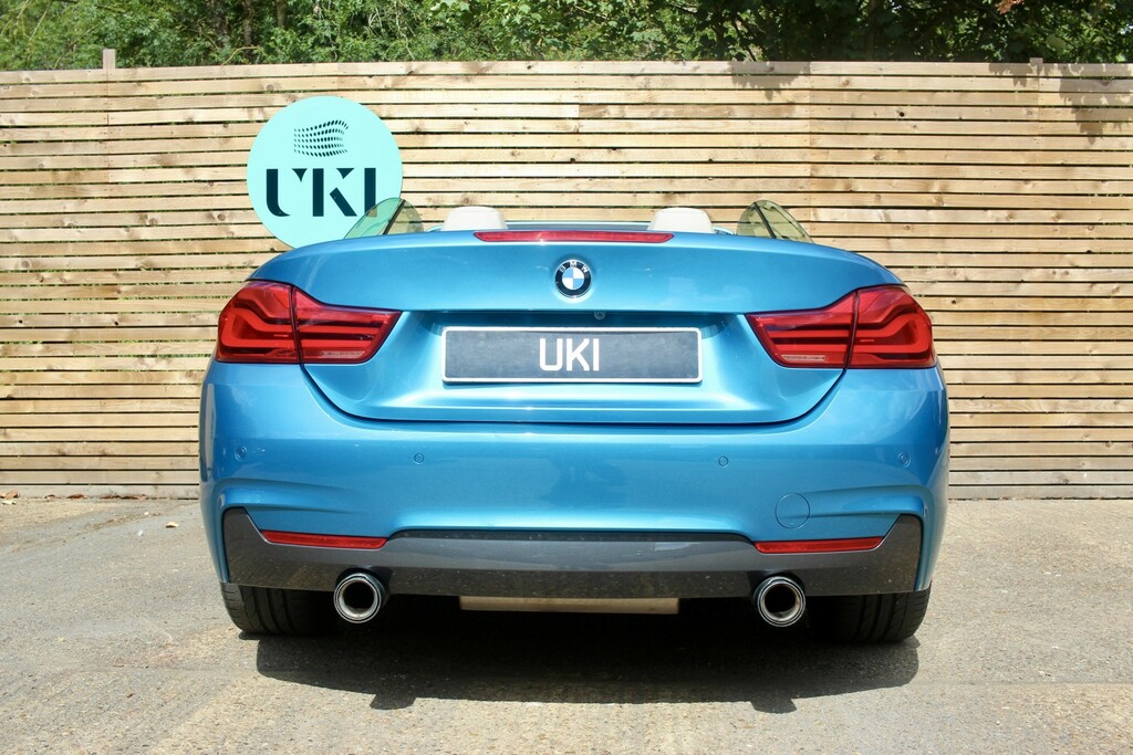 BMW 4 Series 3.0 440I M Sport Convertible Blue #6