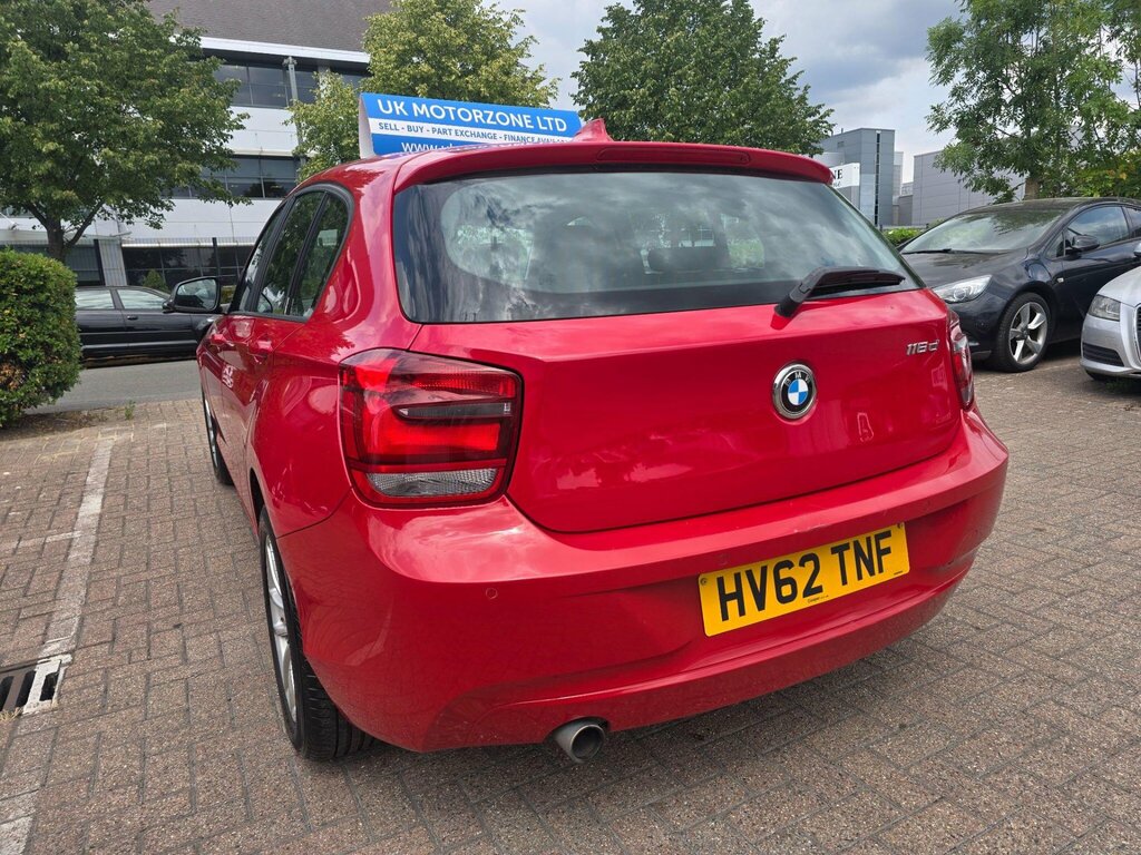 BMW 1 Series 2.0 116D Se Euro 5 Ss Red #5