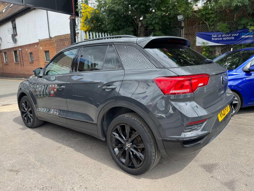 Volkswagen T-Roc 1.5 Tsi Evo Black Edition Dsg Euro 6 Ss VK21PDV Grey #6