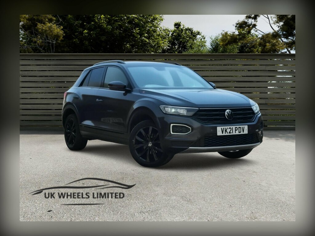 Volkswagen T-Roc 1.5 Tsi Evo Black Edition Dsg Euro 6 Ss Grey