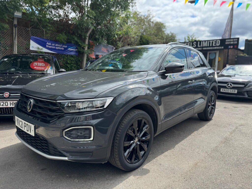 Volkswagen T-Roc 1.5 Tsi Evo Black Edition Dsg Euro 6 Ss VK21PDV Grey #4