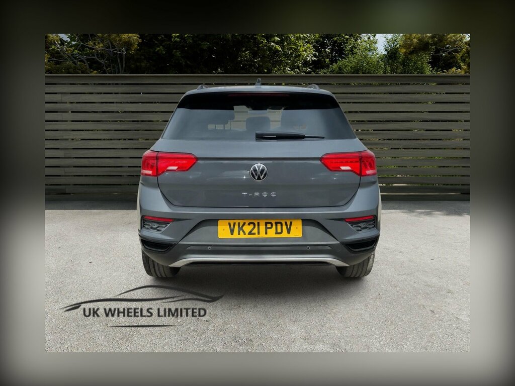 Volkswagen T-Roc 1.5 Tsi Evo Black Edition Dsg Euro 6 Ss VK21PDV Grey #3
