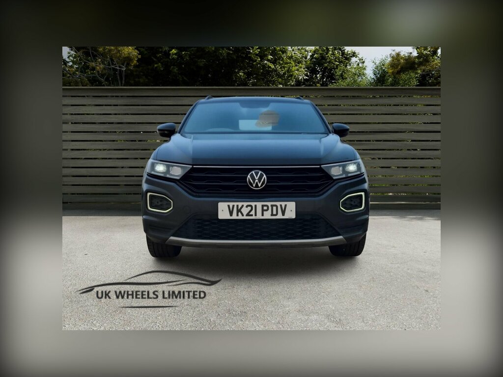 Volkswagen T-Roc 1.5 Tsi Evo Black Edition Dsg Euro 6 Ss VK21PDV Grey #2