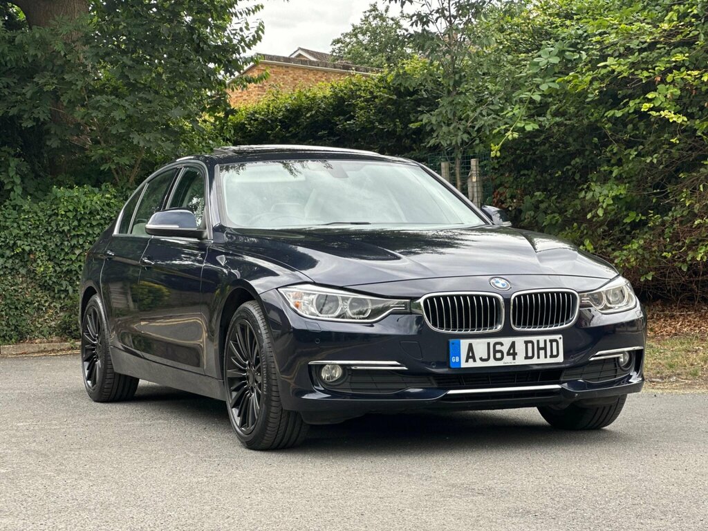 BMW 3 Series 2.0 320D Luxury Xdrive Euro 5 Ss AJ64DHD Blue #4