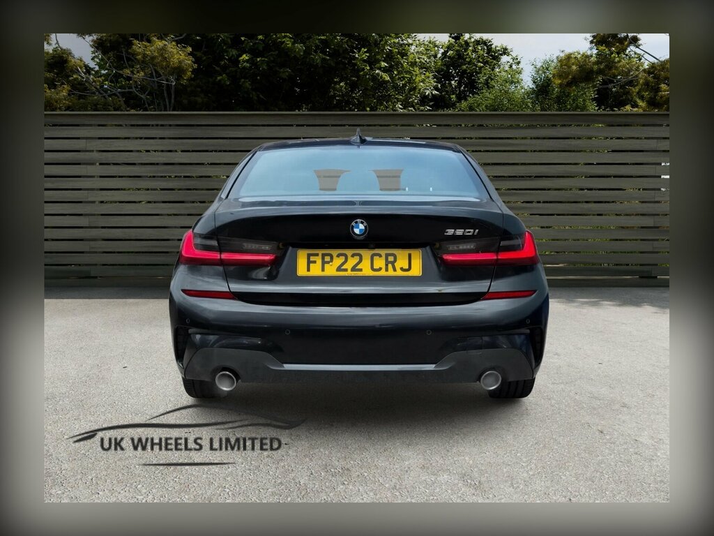 BMW 3 Series 2.0 320I M Sport Euro 6 Ss Black #3