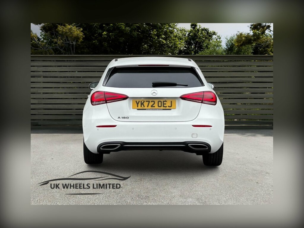 Mercedes-Benz A Class 1.3 A180 Sport Executive 7G-dct Euro 6 Ss YK72OEJ White #3