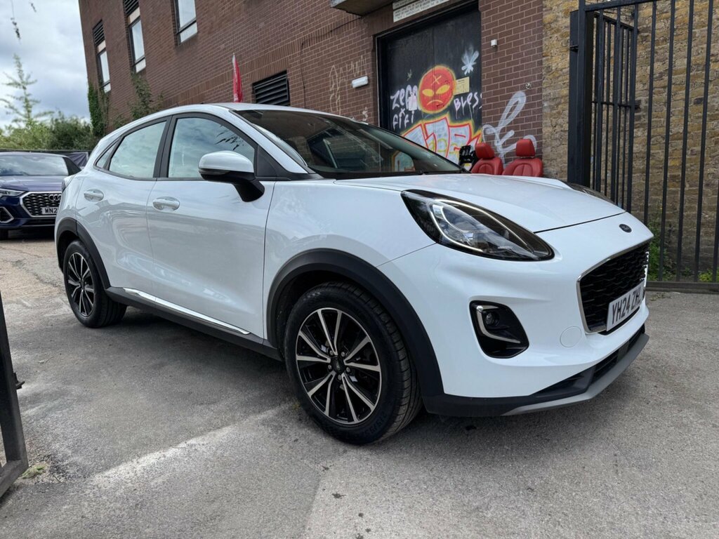 Ford Puma 1.0T Ecoboost Mhev Titanium Dct Euro 6 Ss YH24ZKL White #6