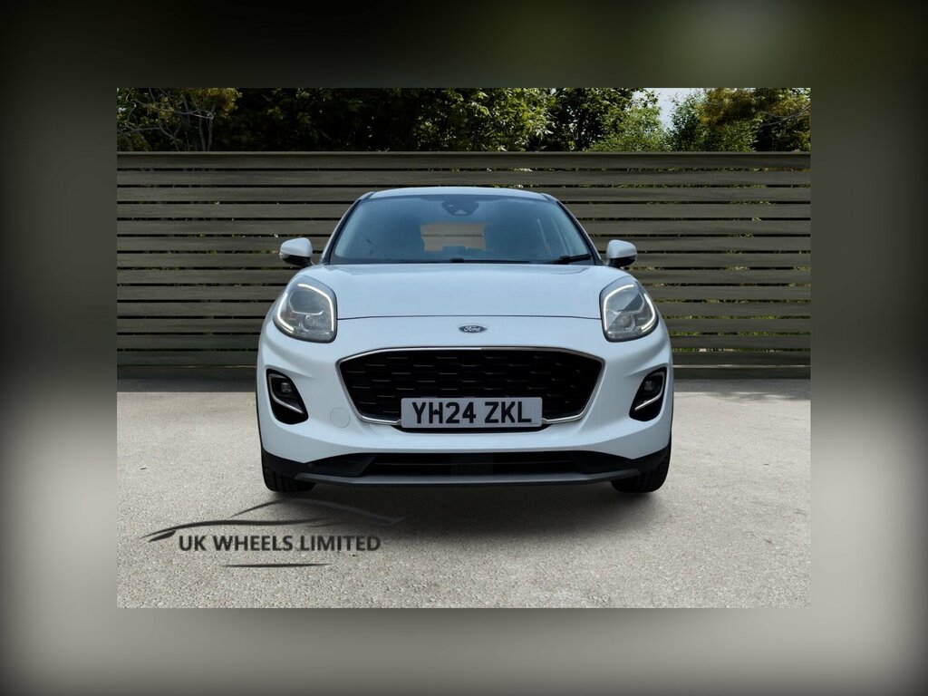 Ford Puma 1.0T Ecoboost Mhev Titanium Dct Euro 6 Ss YH24ZKL White #2