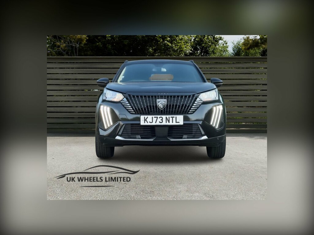 Peugeot 2008 1.2 Puretech Allure Eat Euro 6 Ss KJ73NTL Black #2