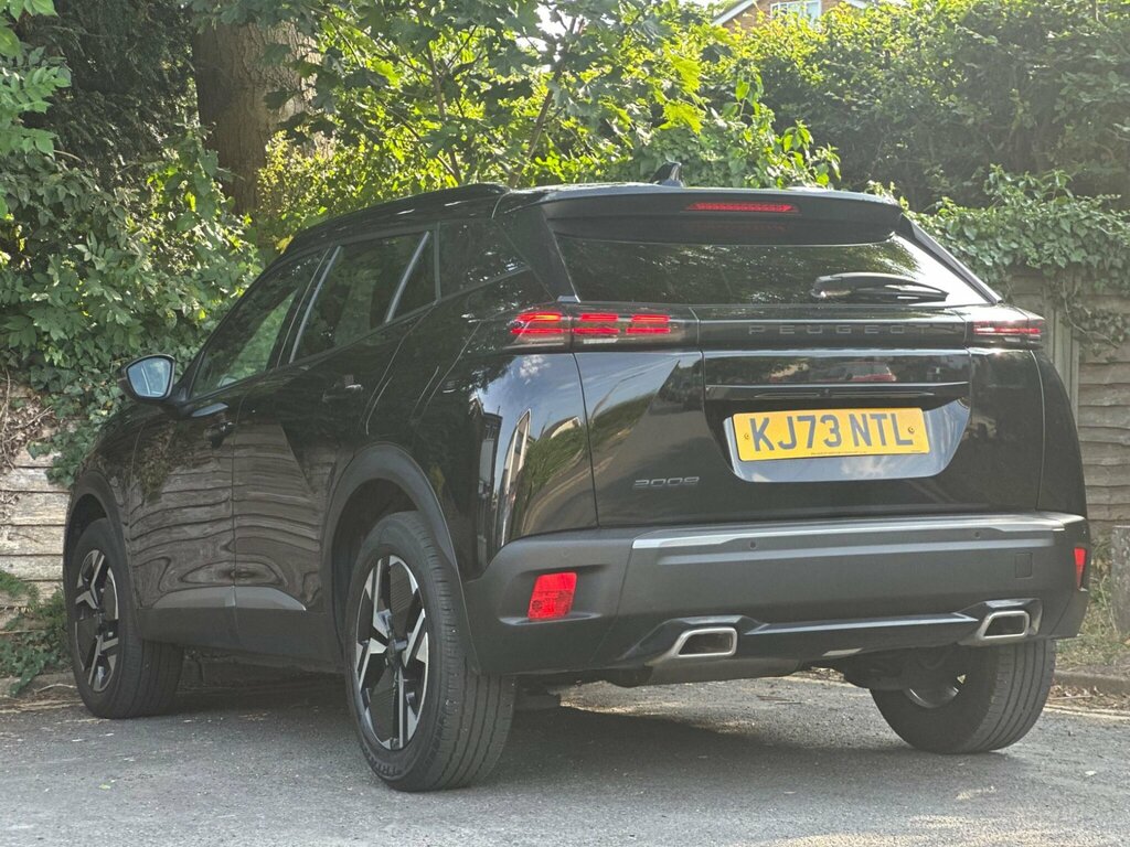 Peugeot 2008 1.2 Puretech Allure Eat Euro 6 Ss KJ73NTL Black #5