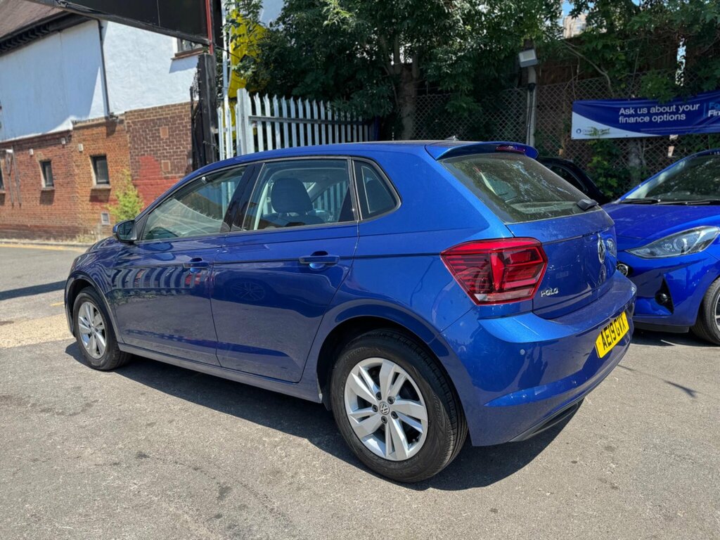 Volkswagen Polo 1.0 Tsi Se Dsg Euro 6 Ss AE19GVX Blue #6