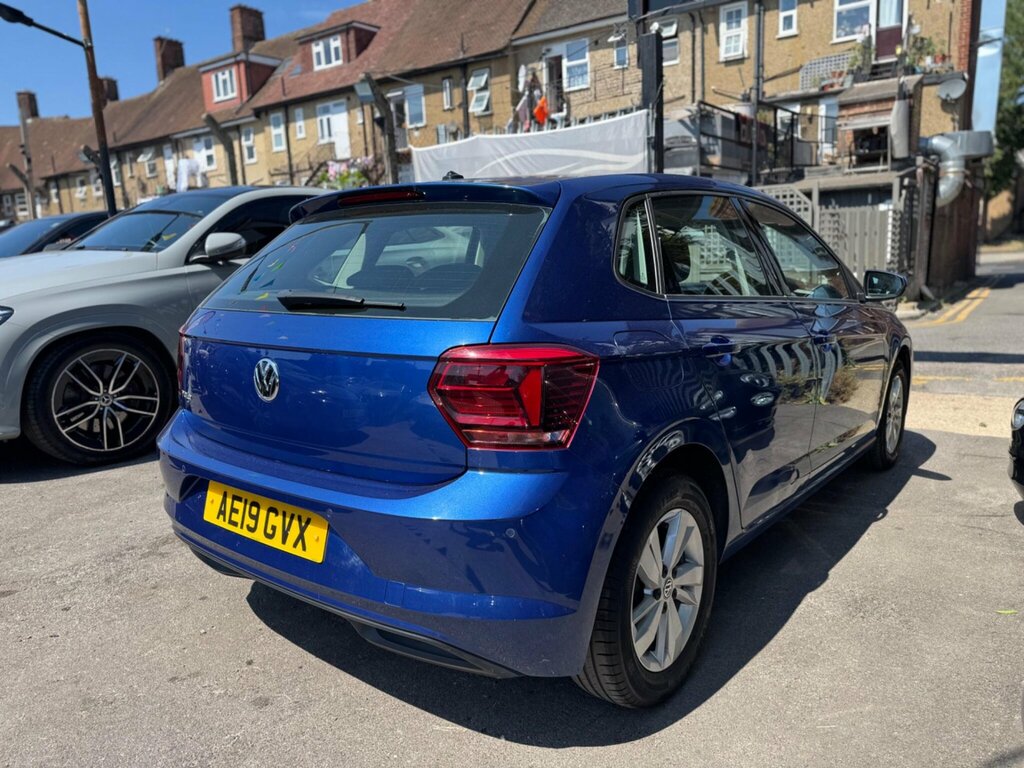 Volkswagen Polo 1.0 Tsi Se Dsg Euro 6 Ss AE19GVX Blue #5