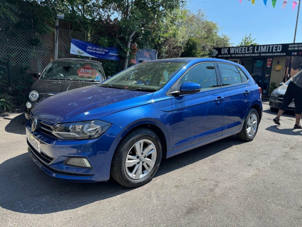 Volkswagen Polo 1.0 Tsi Se Dsg Euro 6 Ss AE19GVX Blue #4