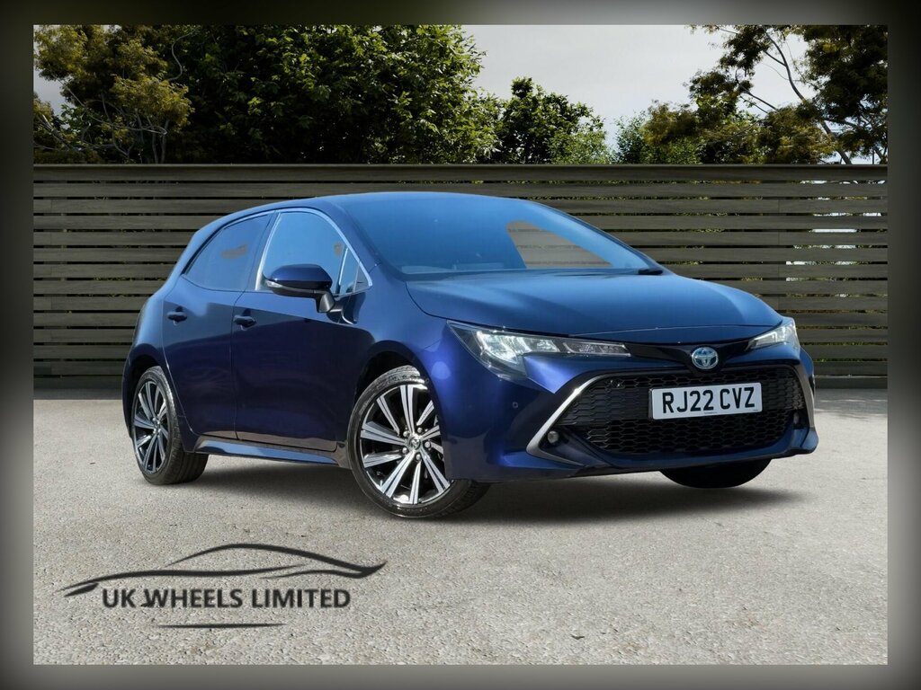 Toyota Corolla 1.8 Vvt-h Design Cvt Euro 6 Ss Blue