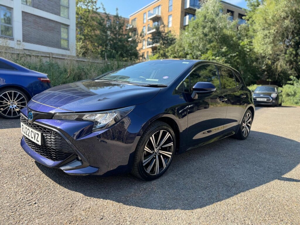 Toyota Corolla 1.8 Vvt-h Design Cvt Euro 6 Ss Blue #5