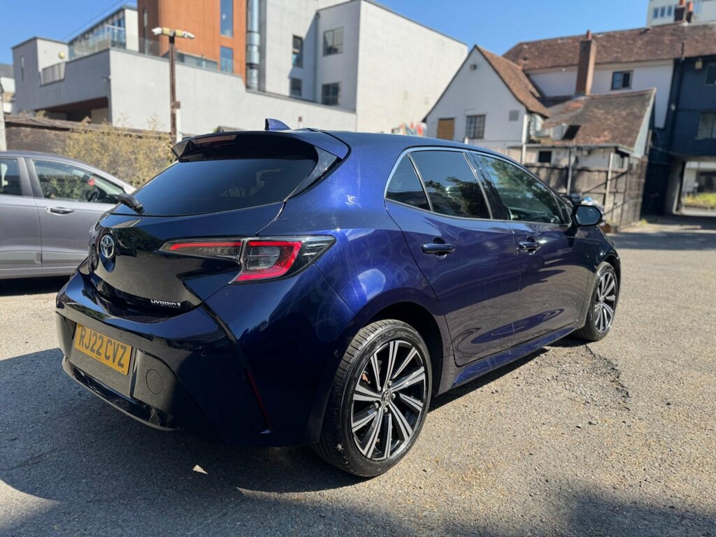 Toyota Corolla 1.8 Vvt-h Design Cvt Euro 6 Ss Blue #4