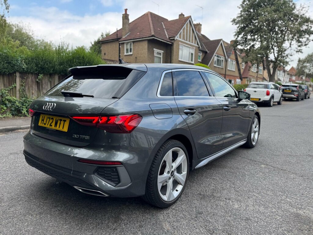 Audi A3 1.0 Tfsi 30 S Line Sportback S Tronic Euro 6 Ss Grey #6