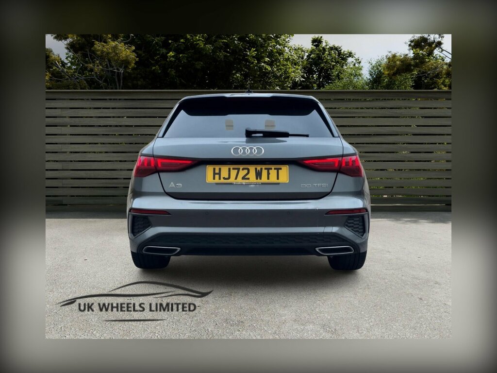 Audi A3 1.0 Tfsi 30 S Line Sportback S Tronic Euro 6 Ss Grey #3