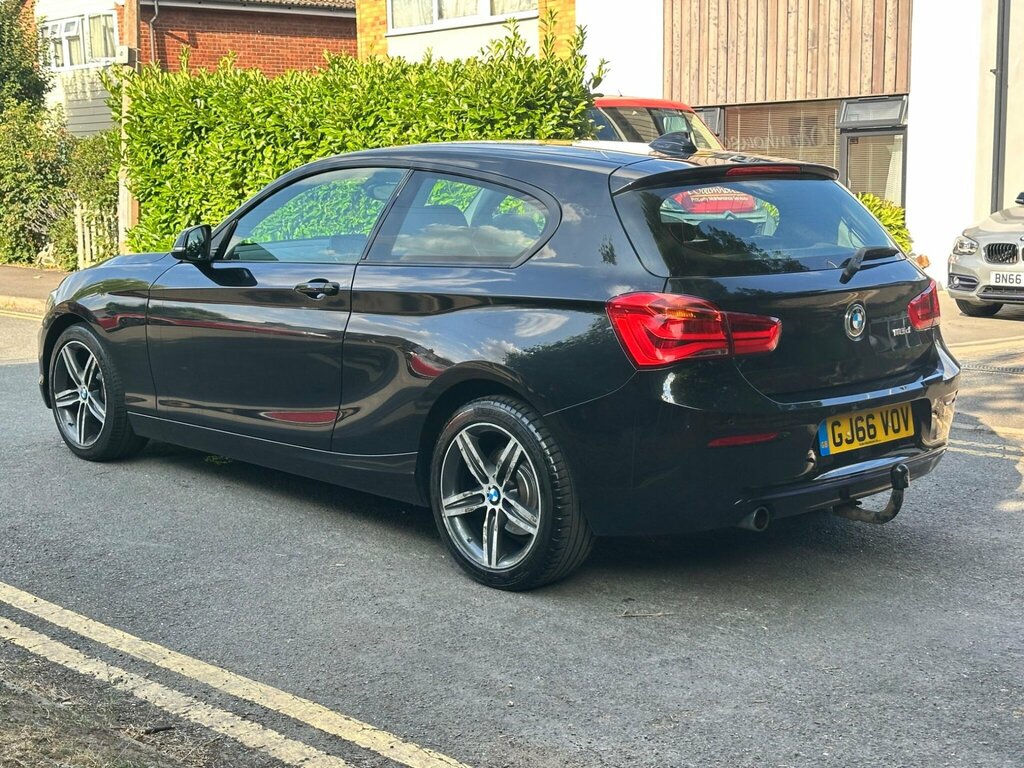 BMW 1 Series 2.0 118D Sport Euro 6 Ss Black #5