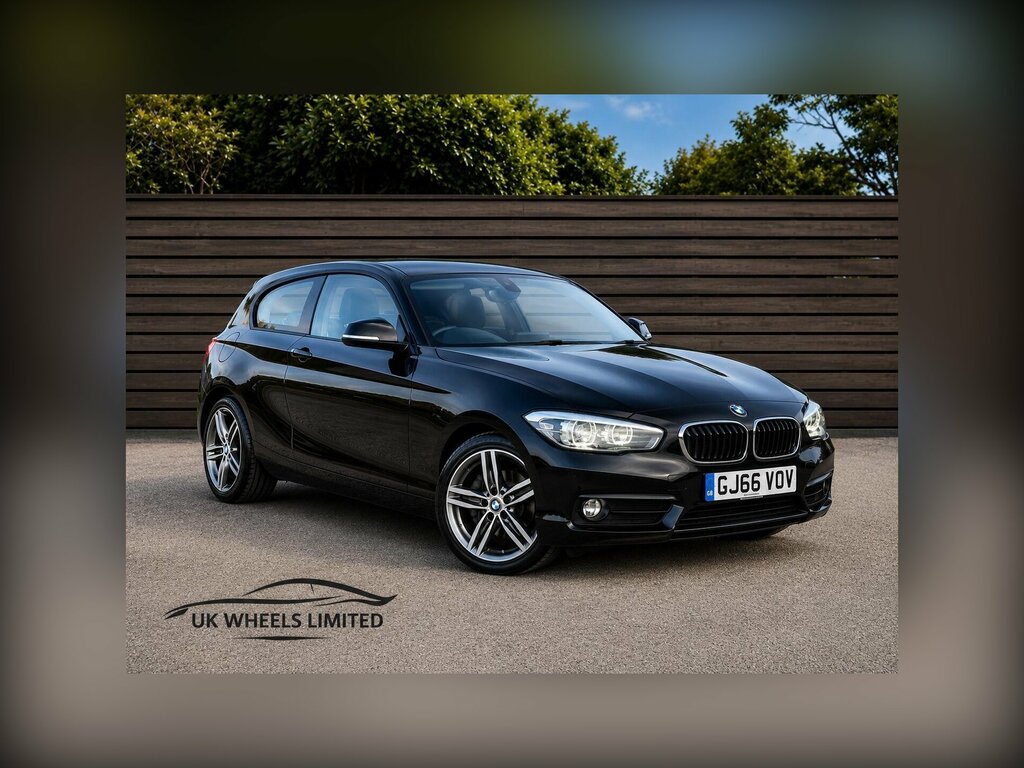 BMW 1 Series 2.0 118D Sport Euro 6 Ss Black