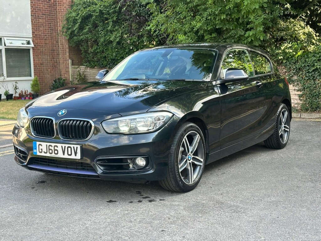BMW 1 Series 2.0 118D Sport Euro 6 Ss Black #6