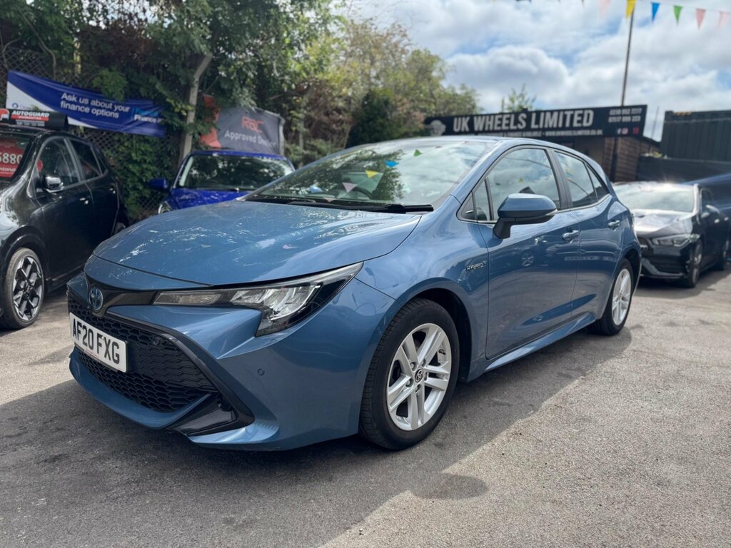 Toyota Corolla 1.8 Vvt-h Icon Tech Cvt Euro 6 Ss AF20FXG Blue #4