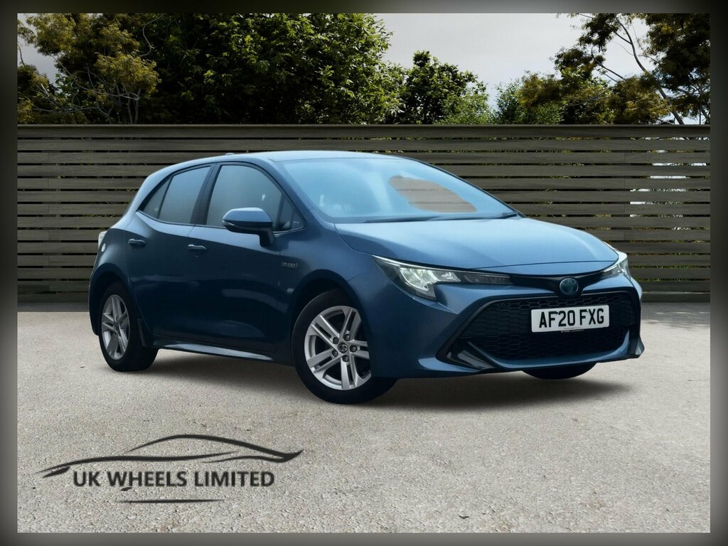 Toyota Corolla 1.8 Vvt-h Icon Tech Cvt Euro 6 Ss Blue